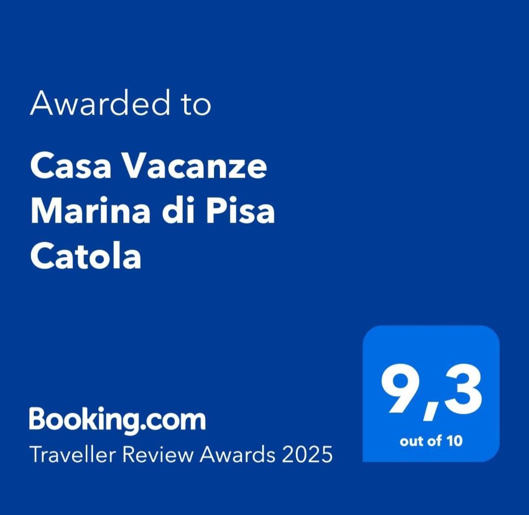 Casa Vacanze Marina Di Pisa Catola Экстерьер фото